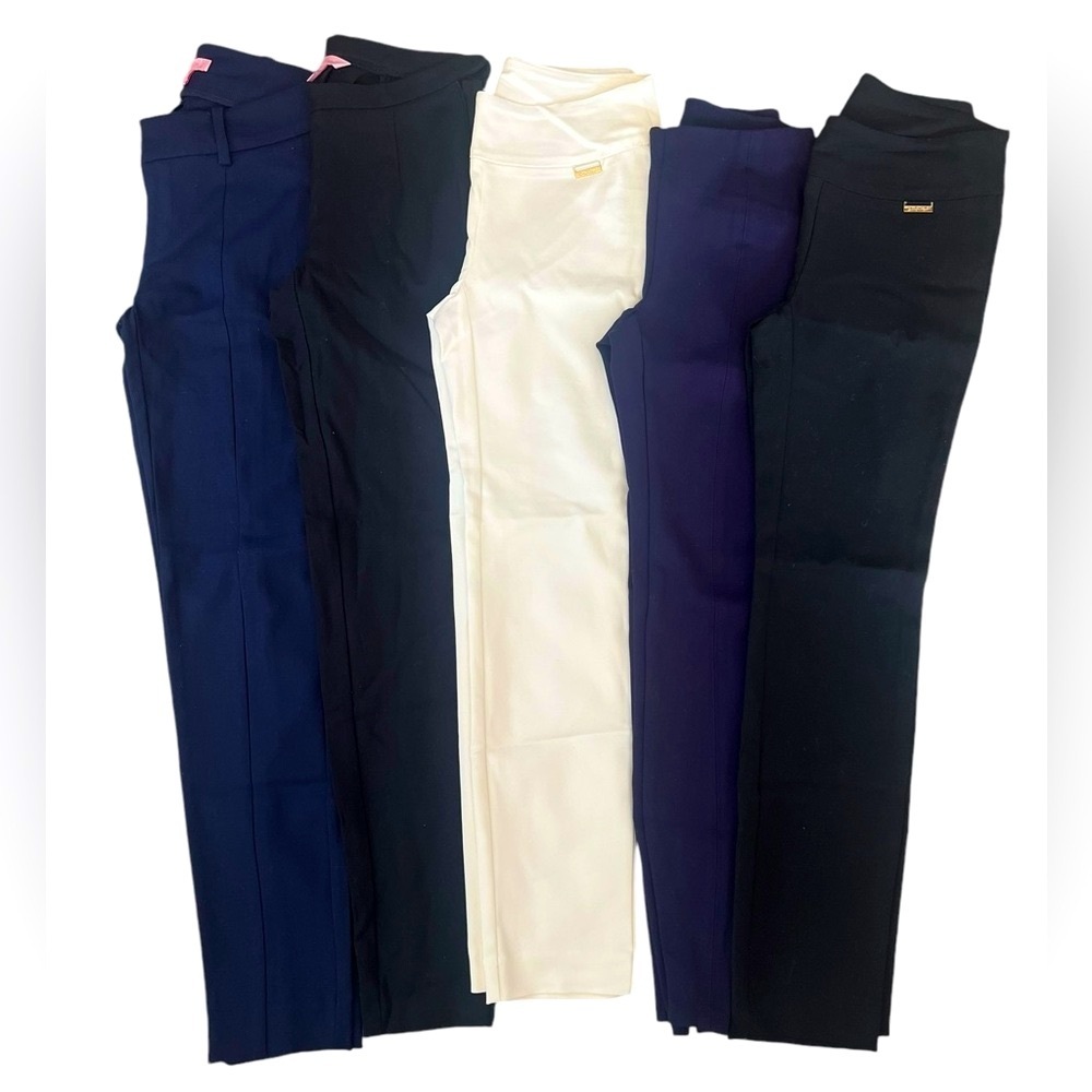 Lilly Pulitzer Women's Pants in Navy, Black, and White